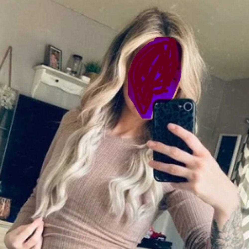 HaloCouture Cream Wavy Hair Extension with Volume and Length